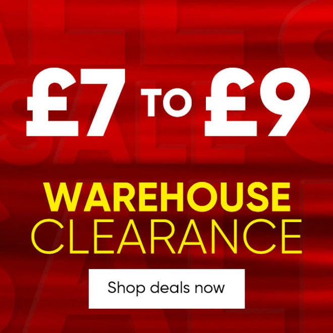 £7 to £9 Clearance