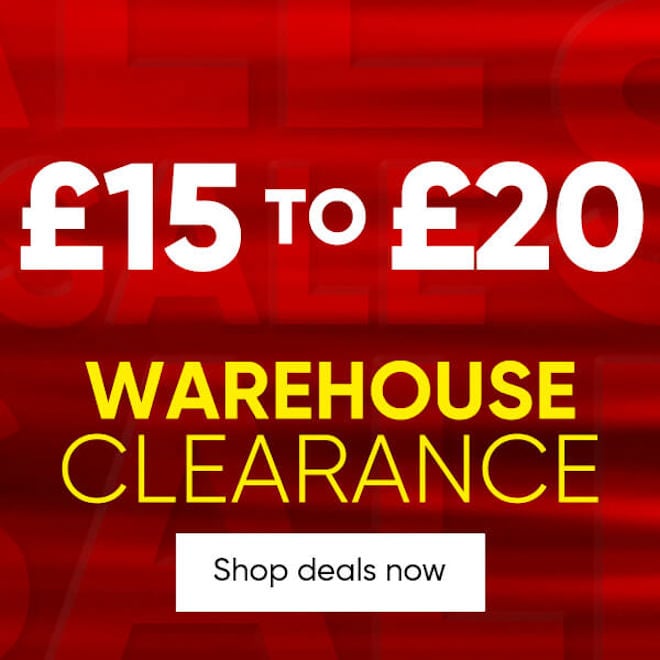 £15 to £20 Clearance