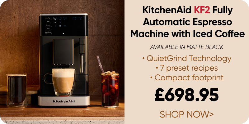 KitchenAid KF2 Fully Automatic Espresso Machine with Iced Coffee Matte Black