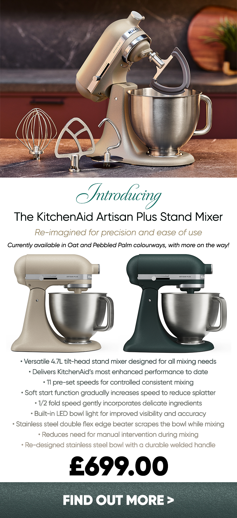 KitchenAid Artisan Plus Mixers