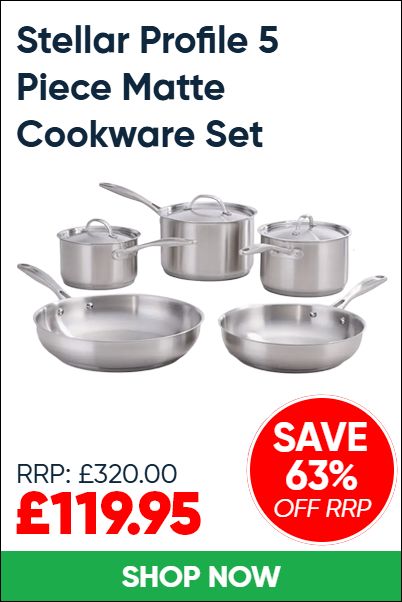 Stellar Profile 5 Piece Matte Cookware Set