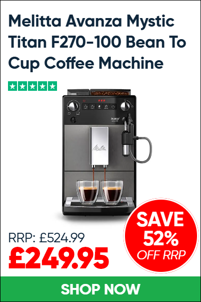 Melitta Avanza Mystic Titan F270-100 Bean To Cup Coffee Machine