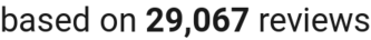 number of reviews