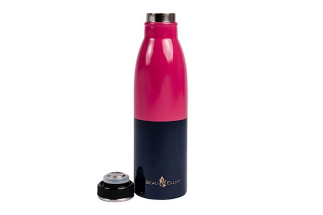 Beau & Elliot Colour Block 500ml Stainless Steel Drinks Bottle