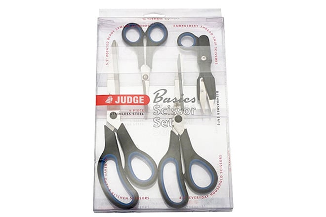 Judge Basics 4 Piece Scissor Set