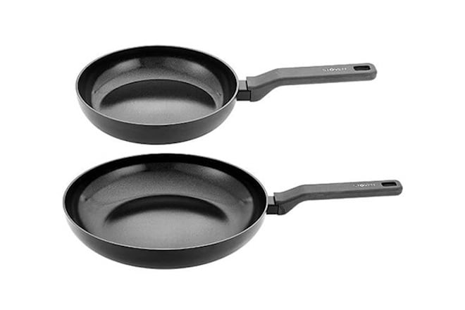 Stoven Noir 2 Piece 20cm & 28cm Frying Pan Set