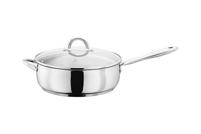 Judge Classic 28cm Saute Pan With Glass Lid
