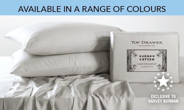 250TC Bamboo Cotton Blend Sheet Set by Top Drawer