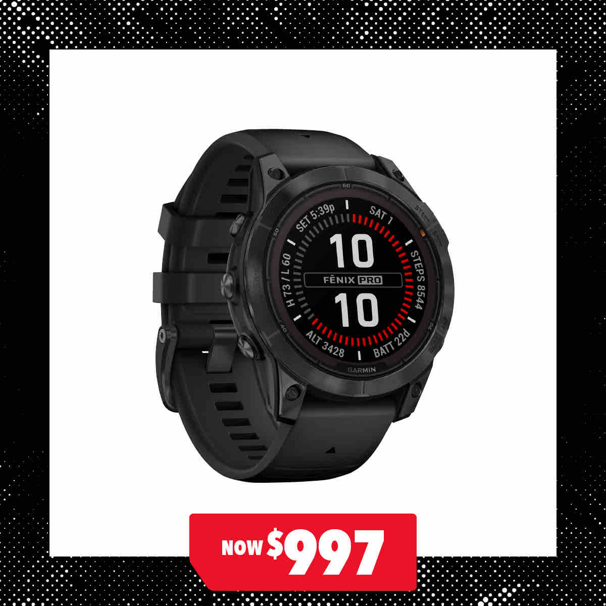 Garmin Fenix 7 Pro Smartwatch Solar Edition - 47mm