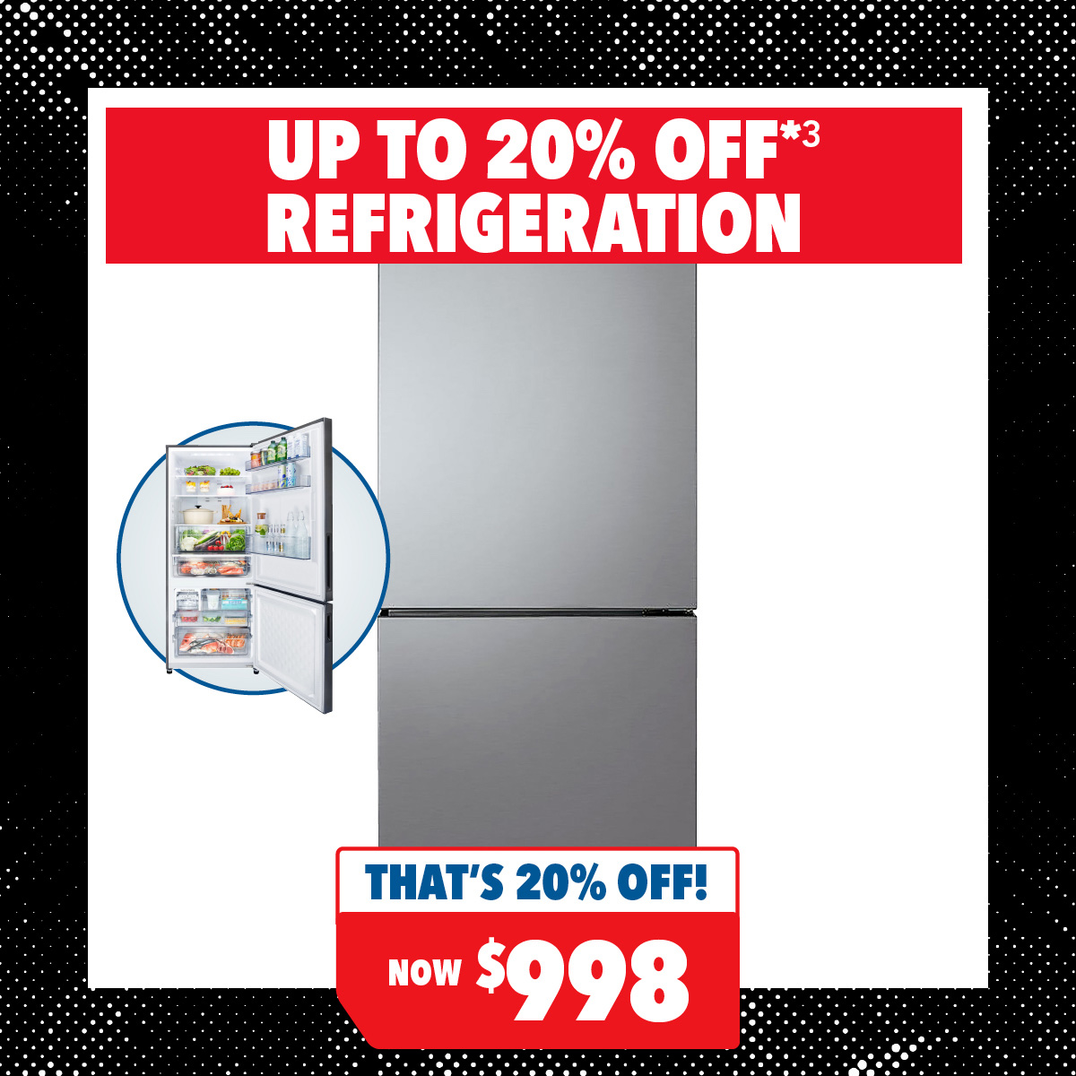 Panasonic 380L Bottom Mount Fridge Freezer