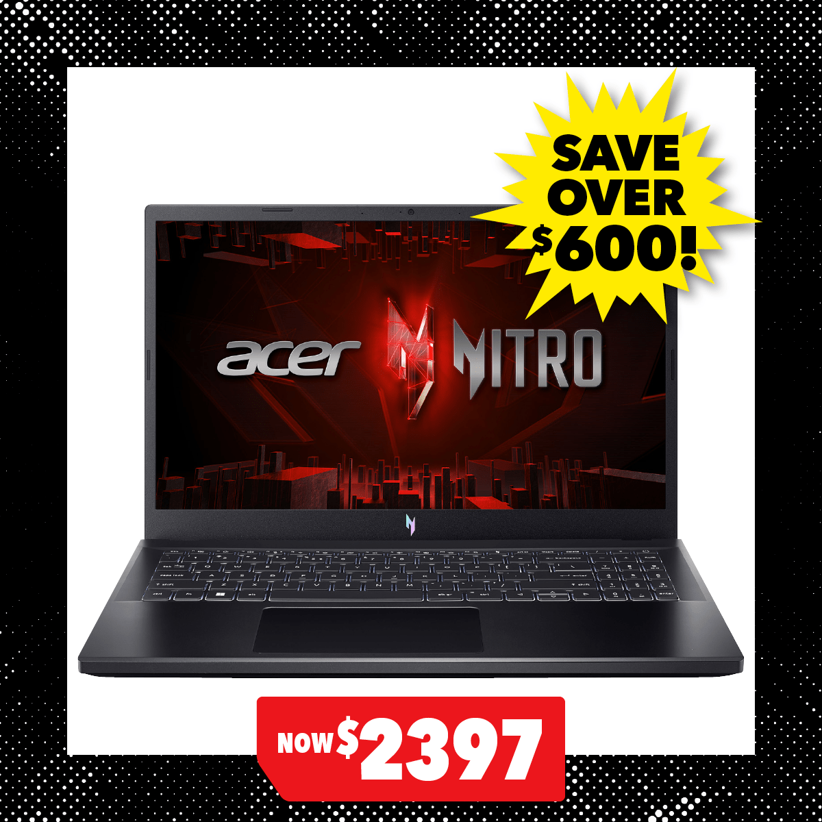 Acer Nitro V 15.6" Gaming Laptop - Intel Core i9