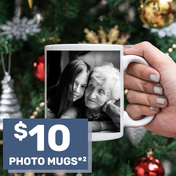 Photo Mugs $10*²