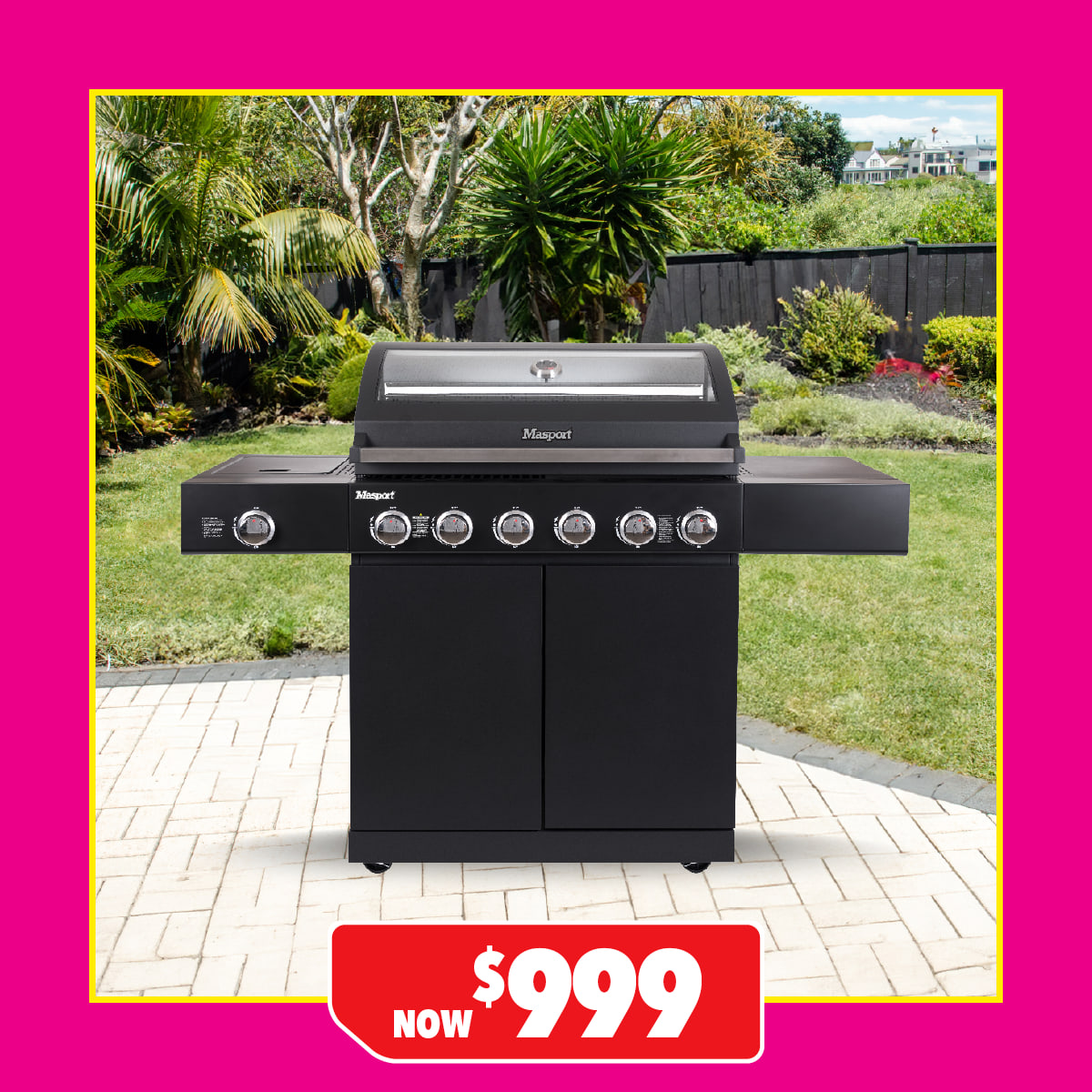 Tasman 6 Burner Barbeque