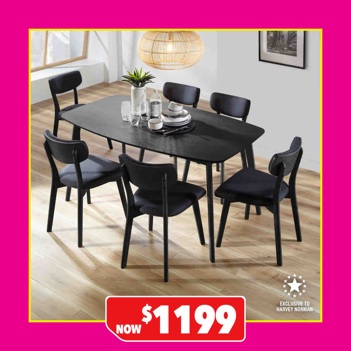 'Lexi' 7 Piece Dining Suite