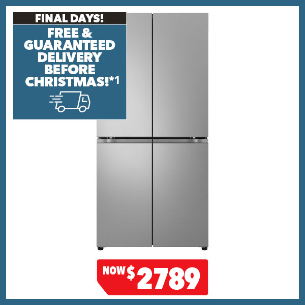 LG 530L Quad Door Fridge Freezer