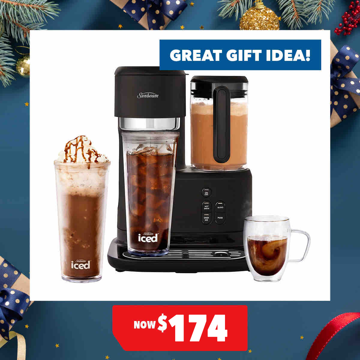 Sunbeam Frappe Iced & Hot Coffee Machine