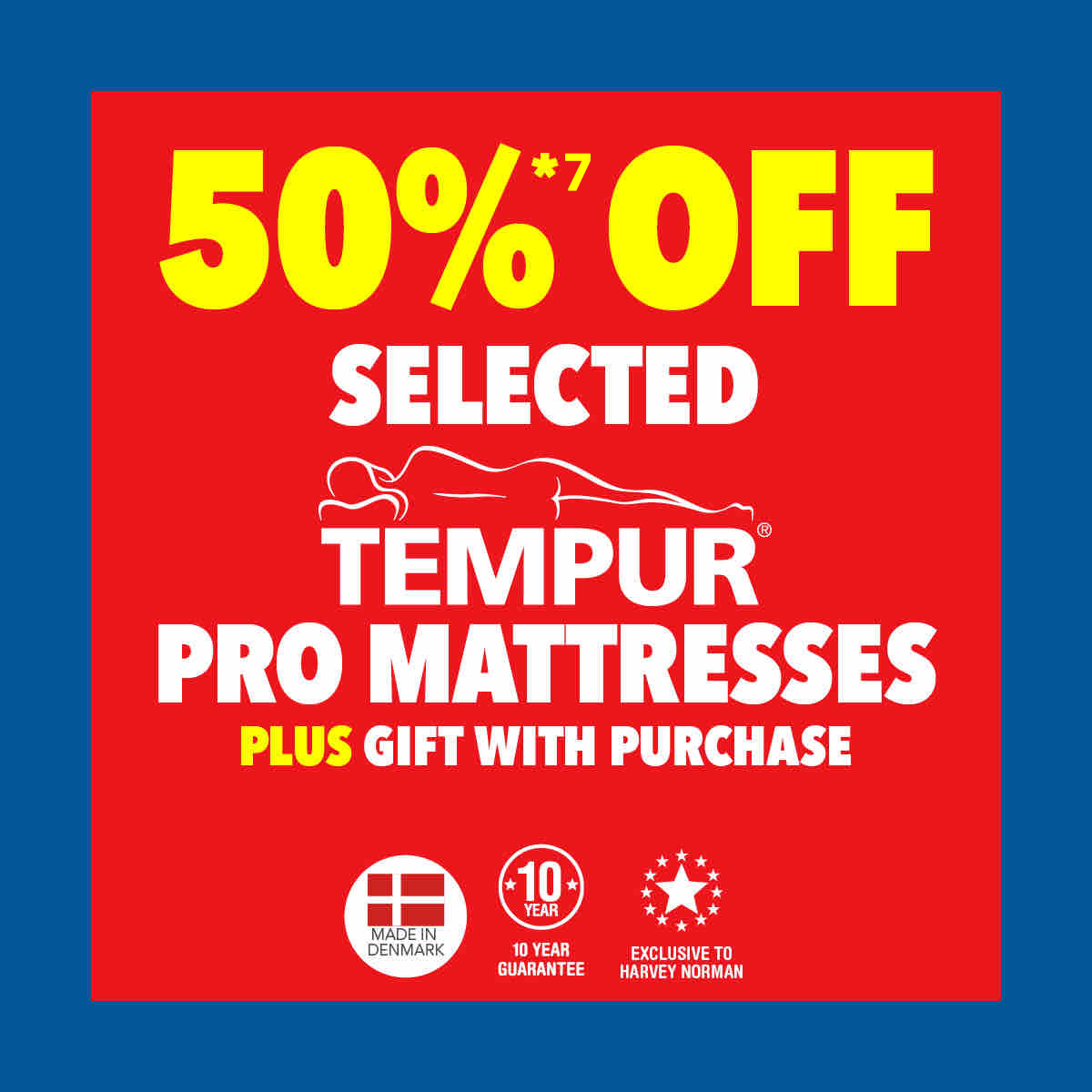 Selected Tempur Pro Mattresses