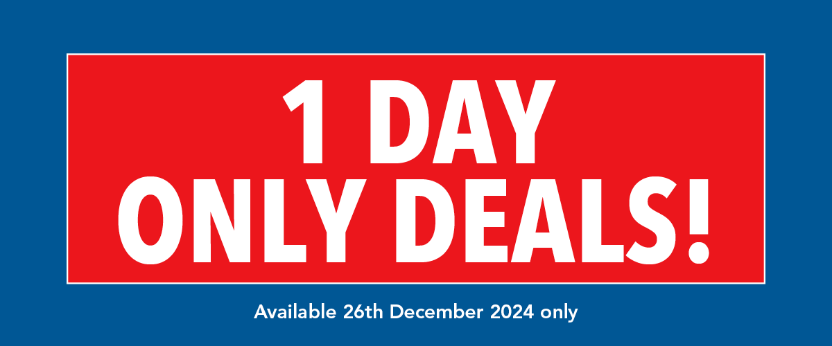 1 Day Only Deals