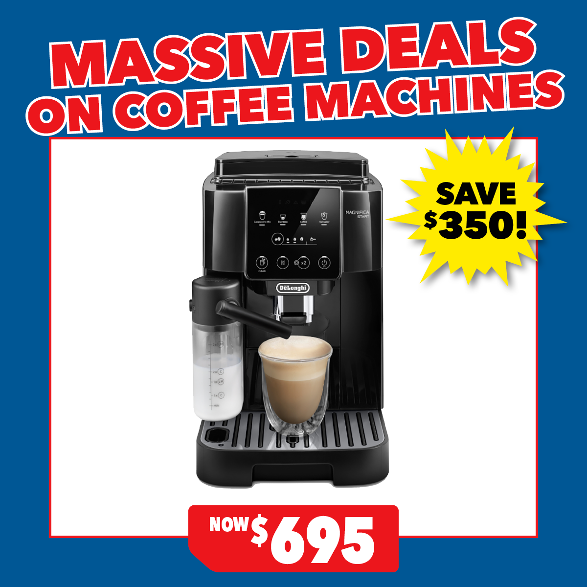 DeLonghi Magnifica Start Coffee Machine