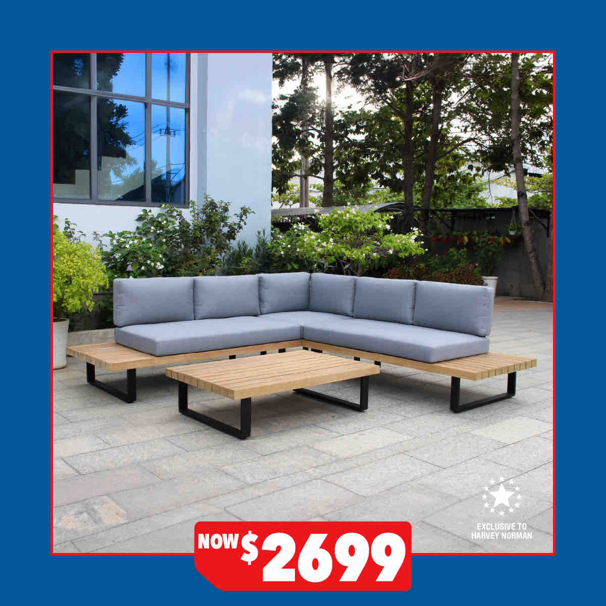 'Pesaro' Outdoor Corner Lounge Suite