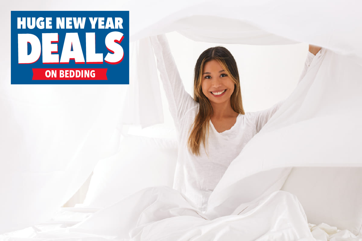 Huge New Year Deals on Bedding