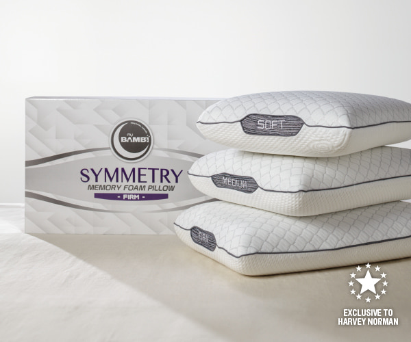 'Symmetry' Memory Foam Pillow by My Bambi