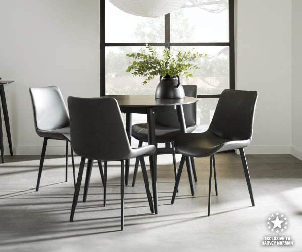 'Nova' 5 Piece Round Dining Suite