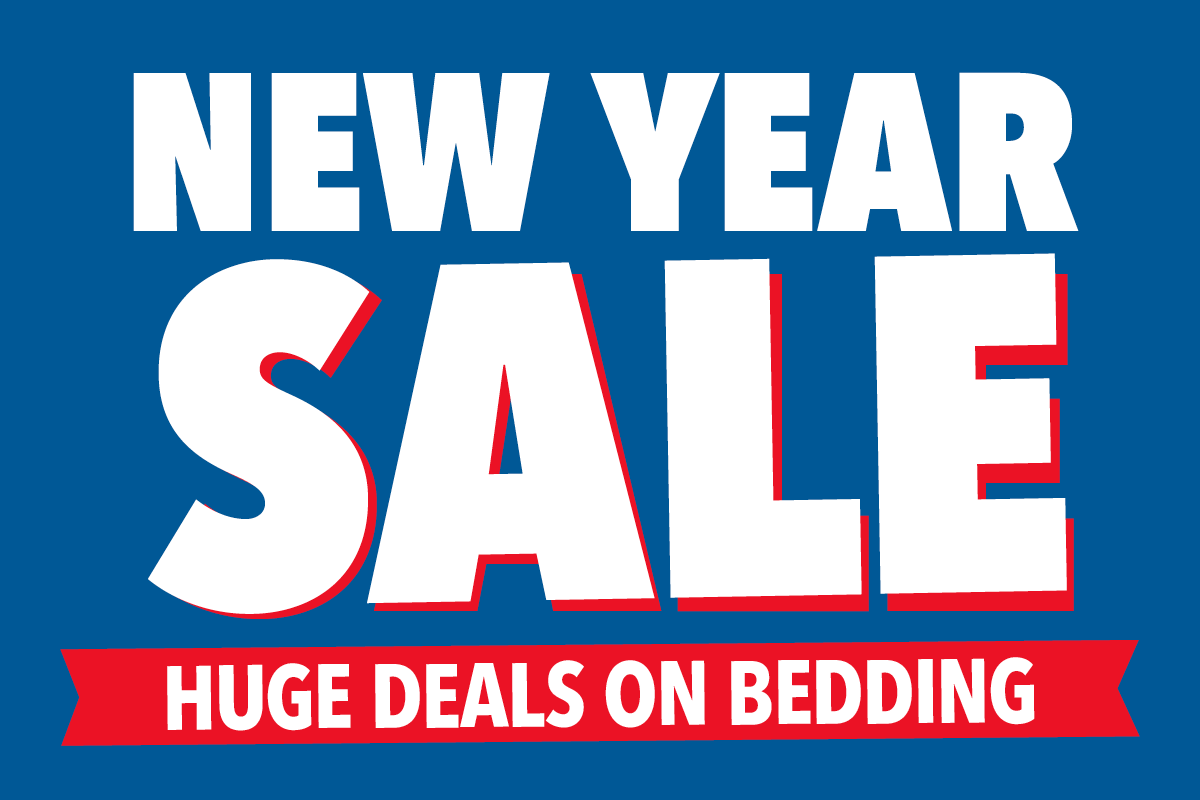 New Year Sale - Huge Deals on Bedding