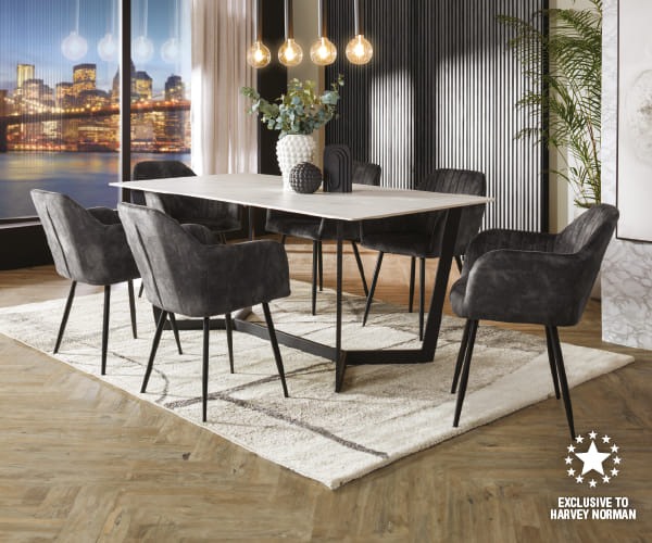 'Harper' 7-Piece Dining Suite