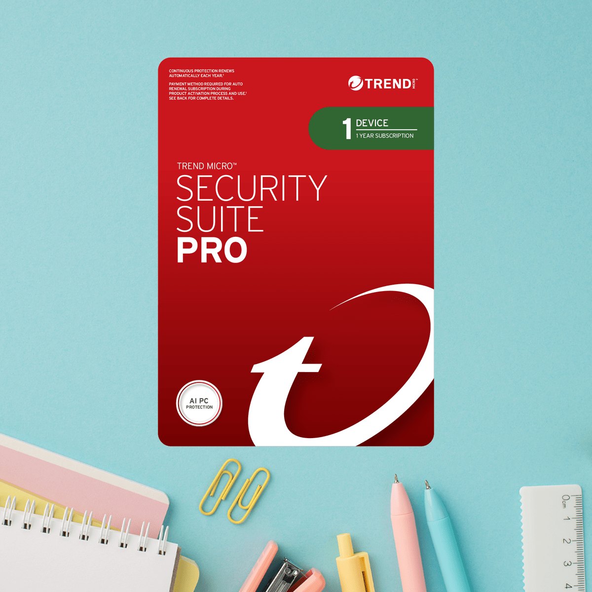 Trend Micro Security Suite Pro - 1 Device 12 Months