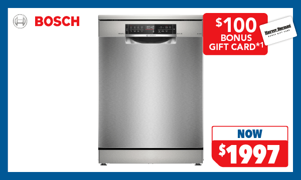 Bosch 15 Place Setting Freestanding Dishwasher