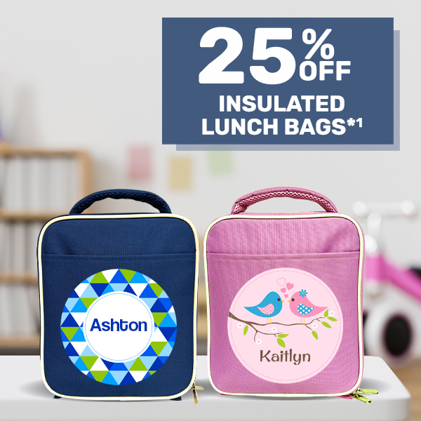 25% off Insulated Lunch Bags*¹