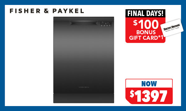 Fisher & Paykel 7 Program Freestanding Dishwasher