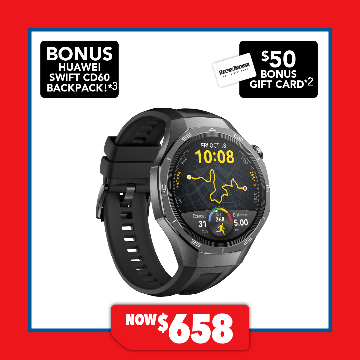 Huawei Watch GT 5 Pro Smartwatch - 46mm