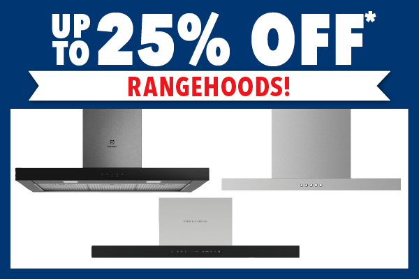 Up to 25% Off* Rangehoods