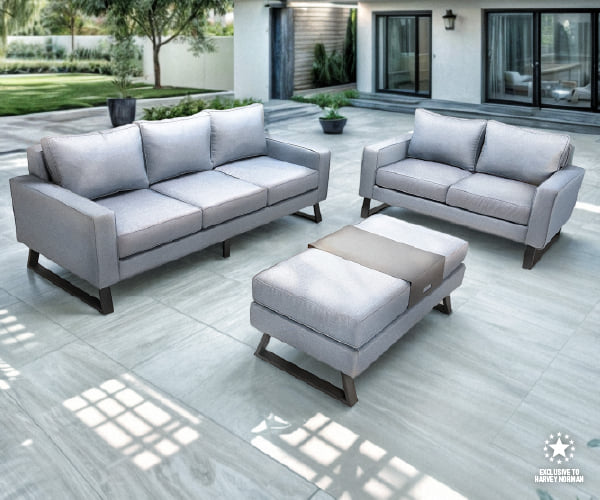 'Minnesota' 3-Piece Outdoor Lounge Suite