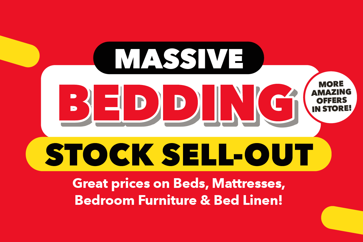 Massive Bedding Stock Sell-Out