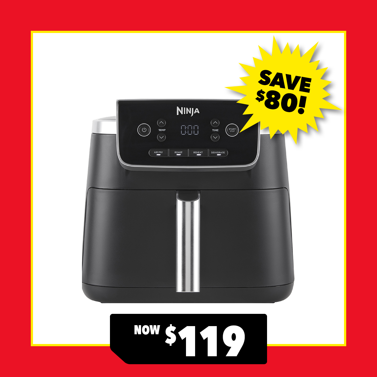 Ninja Pro 4-in-1 4.7L Air Fryer