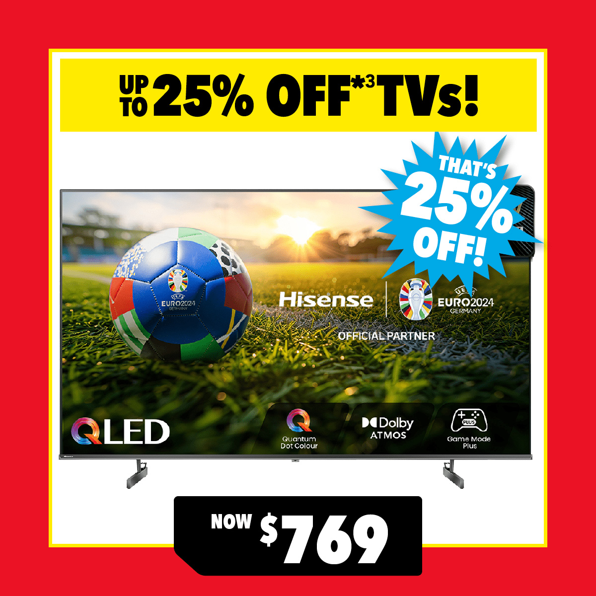 Hisense 55" Q6NNZ Smart 4K QLED TV with VIDAA OS