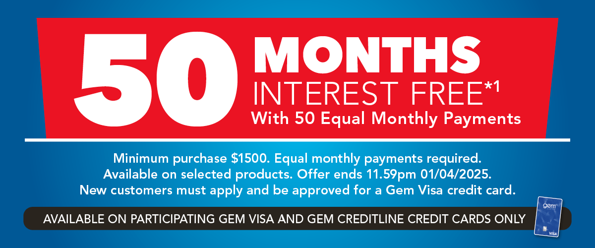 50 Months Interest Free