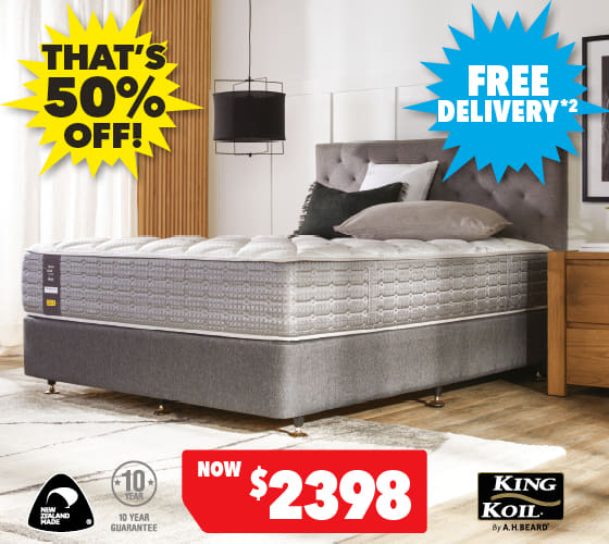 Chiro Approved Firm Queen Mattress by King Koil