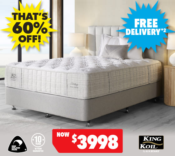 Heritage Firm Queen Mattress by King Koil