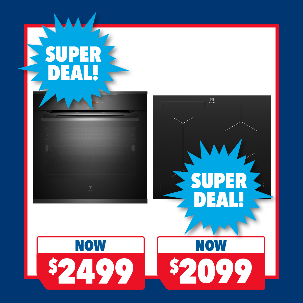 Electrolux 60cm Built-In Oven & 60cm Induction Cooktop