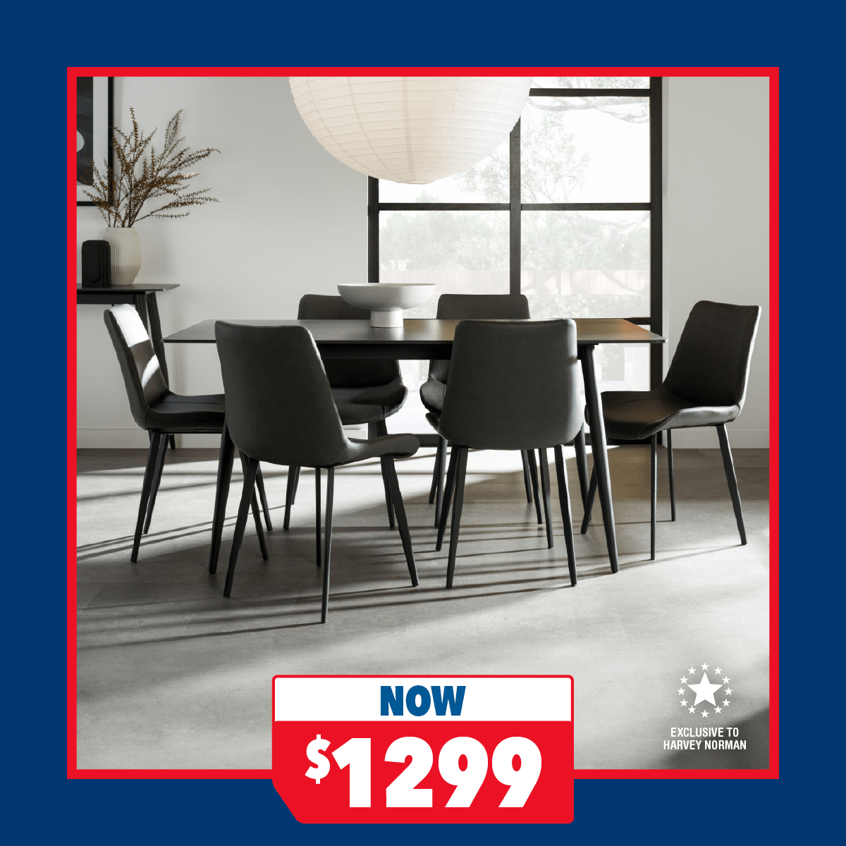 Nova 7-Piece Rectangle Dining Suite
