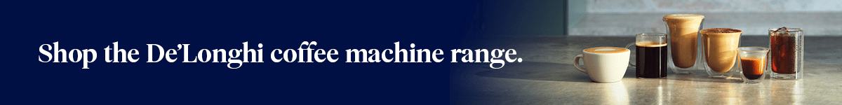 Shop the De'Longhi coffee machine range