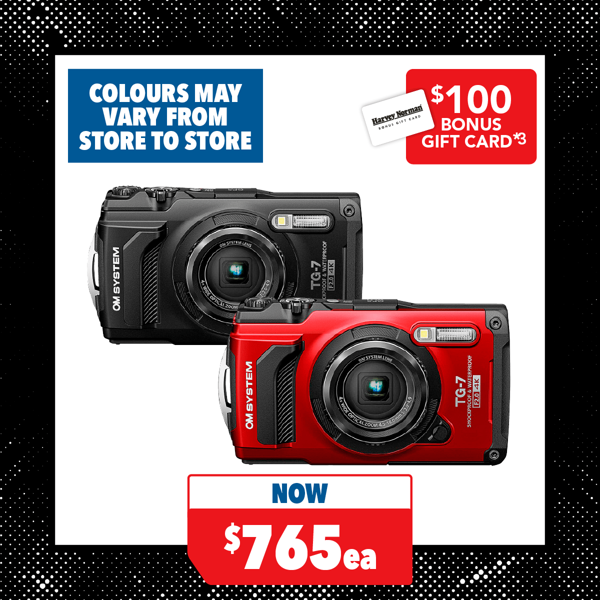 OM System Tough TG-7 Digital Camera