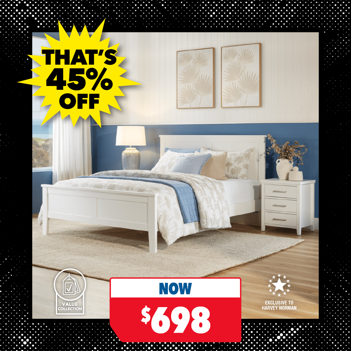 Alphine Queen Bed Frame