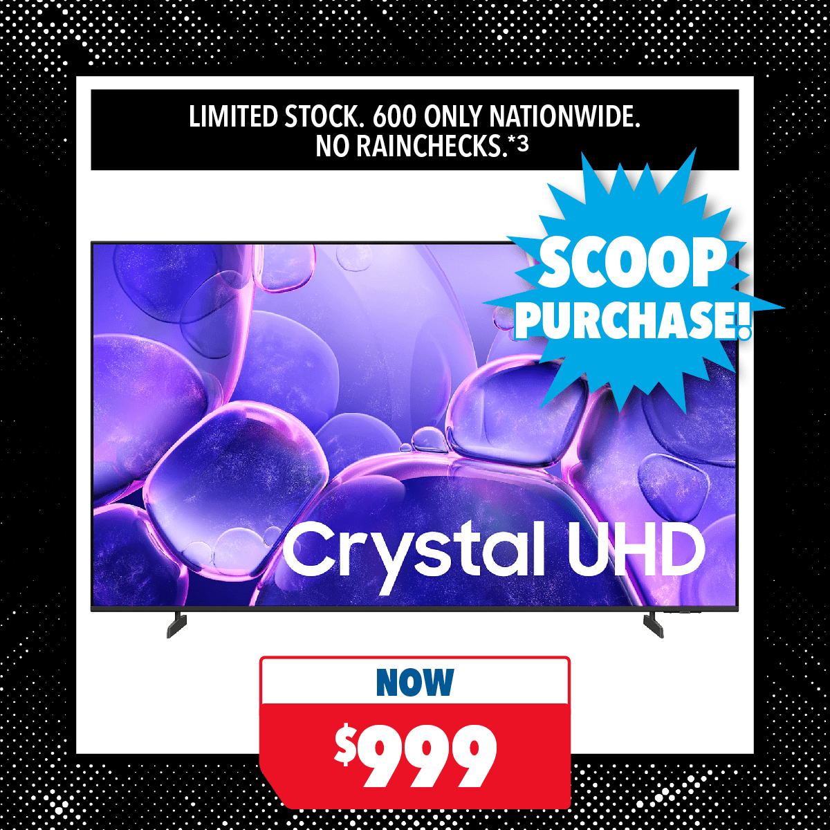 Samsung 65" 4K Smart TV