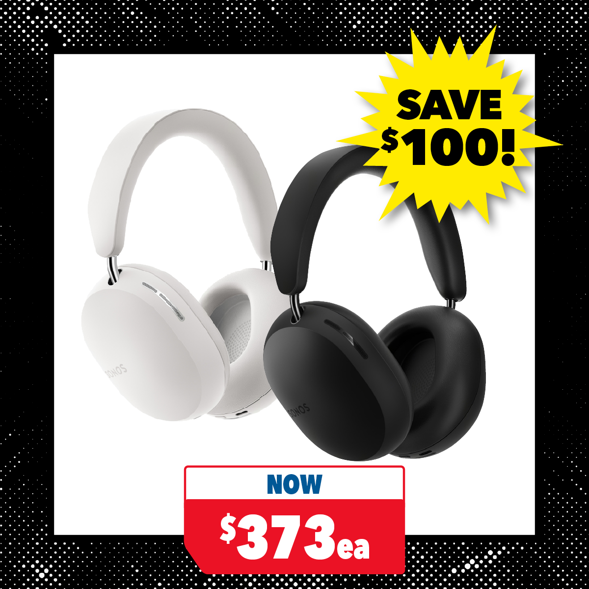 Sonos Ace Active Noise Cancelling Wireless Over-Ear Headphones