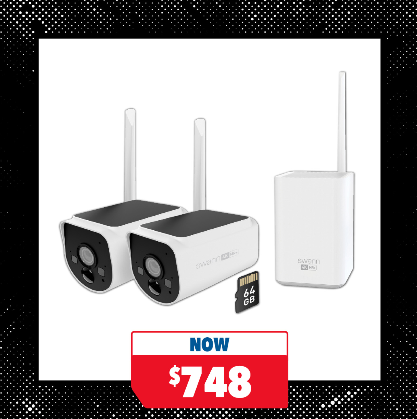 Swann MaxRanger4K Security Camera – 2 Pack